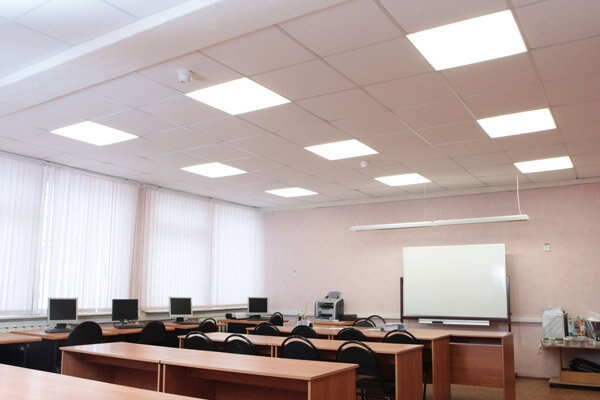 LED освещение для школ