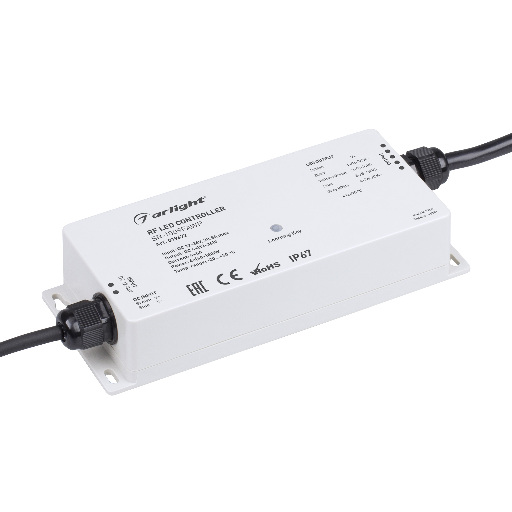 Контроллер Arlight SR-1009FAWP (12-36V, 240-720W) IP67 Пластик 019672