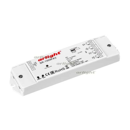 Контроллер тока Arlight SR-1009FA3 (12-36V, 4x350mA) IP20 Пластик 014745