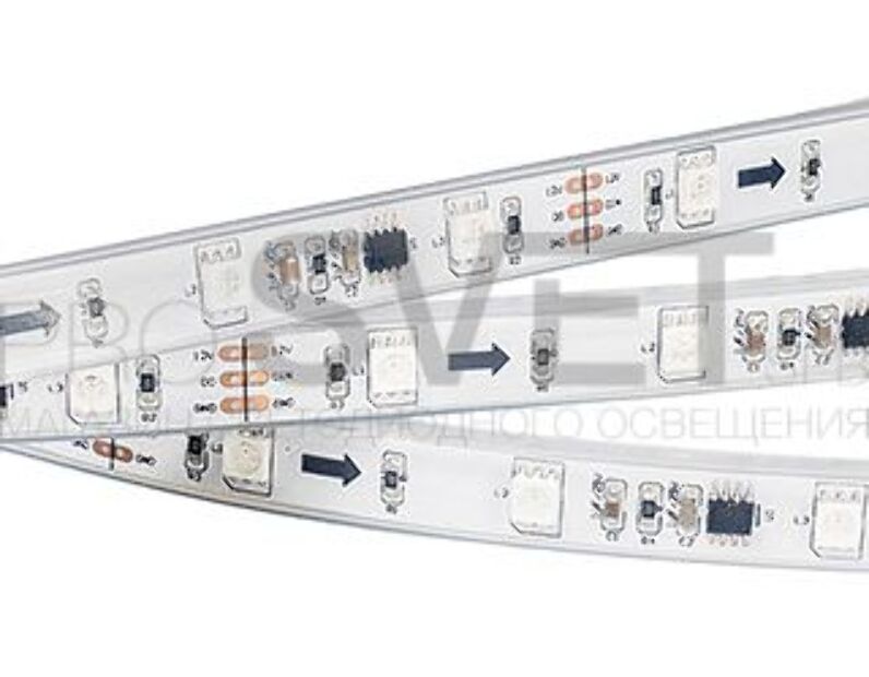 Лента Arlight SPI-5000P-AM 12V RGB (5060, 150 LED x3, 1804) 021228