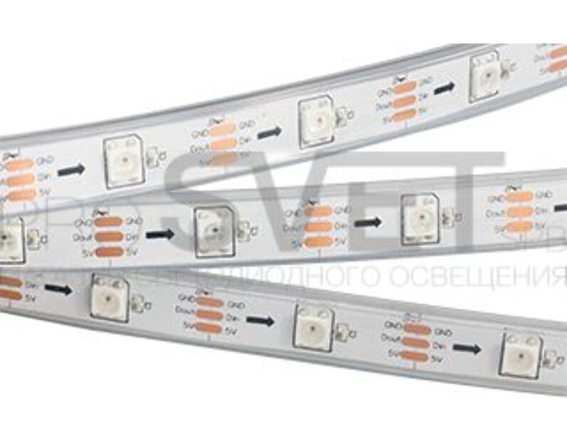 Лента Arlight SPI 2-5000P-AM 5V RGB-White (5060,150 LED x1) 021834