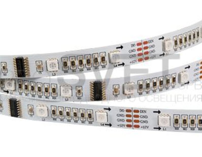 Лента Arlight CS-SPI-5000 12V RGB (5060,160 LED x1,1812) 019932