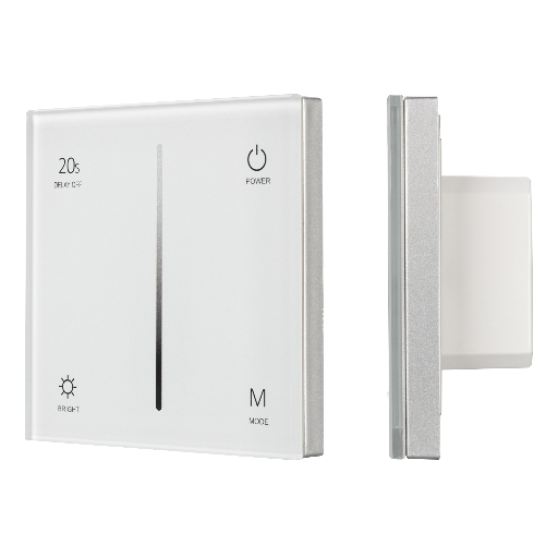 Панель Arlight SMART-P35-DIM-IN White (230V, 0-10V, Sens, 2.4G) IP20 Пластик 027112