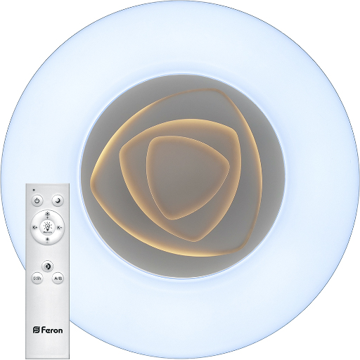 Светодиодный управляемый светильник накладной Feron AL5500 тарелка 80W 3000К-6500K 41143