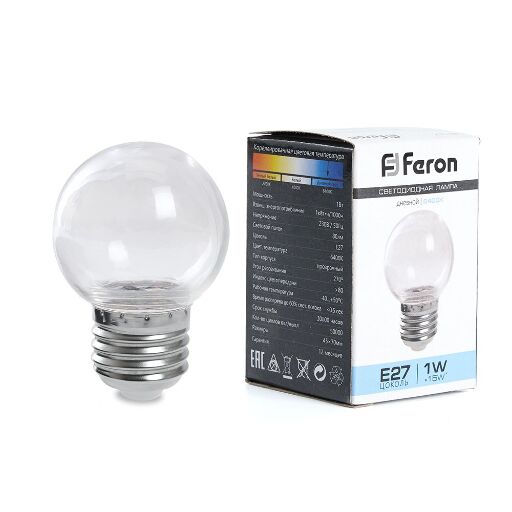 Лампа светодиодная FERON LB-37 38119