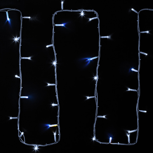 Гирлянда модульная "Дюраплей LED" flashing Neon-Night 20м белый КАУЧУК, 200 LED БЕЛЫЙ 315-185