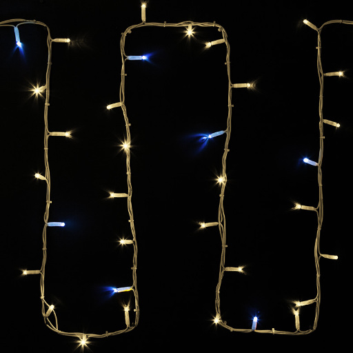 Гирлянда модульная "Дюраплей LED" flashing Neon-Night 20м белый КАУЧУК, 200 LED ТЕПЛЫЙ БЕЛЫЙ 315-186