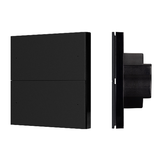 INTELLIGENT ARLIGHT Кнопочная панель SMART-DMX512-801-22-4G-4SC-DIM-IN Black (230V, 2.4G) (IARL, IP20 Пластик, 5 лет) 039312