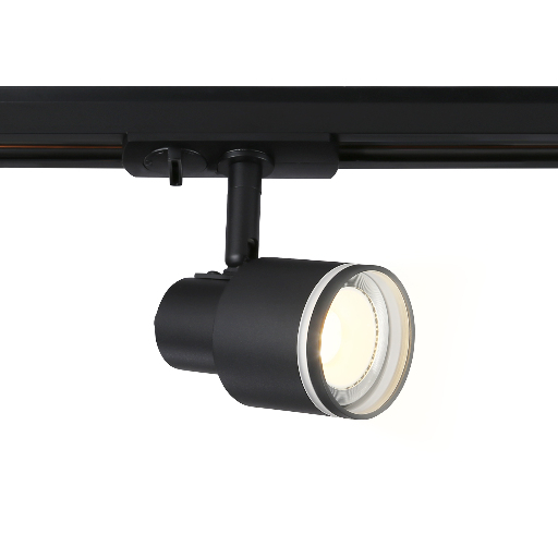 Трековый однофазный светильник со сменной лампой GU10 Ambrella Light GL5206