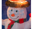 3D фигура надувная Дед Мороз и Снеговик NN- 511-053