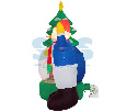 3D фигура надувная Дед Мороз и Снеговик NN- 511-053