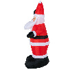 3D фигура надувная Дед Мороз с подарком NN- 511-054