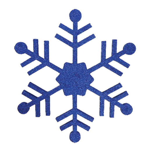 Елочная фигура Снежинка классическая NN- 502-373