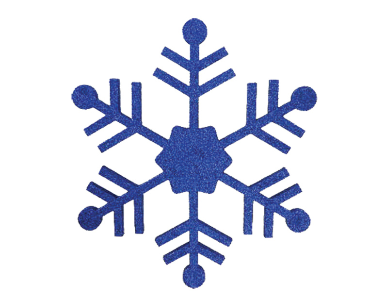 Елочная фигура Снежинка классическая NN- 502-373