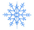 Елочная фигура Снежинка резная 3D 502-343