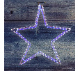 Фигура световая Звезда цвет белая/синяя NN- 501-514
