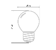 Лампа е27 для BL 10 Вт белая 401-115