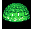 Лампа шар DIA 50 10 LED е27 зеленая 24V/AC 405-614