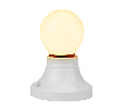 Лампа шар DIA 45 3 LED е27 БЕЛАЯ 405-115