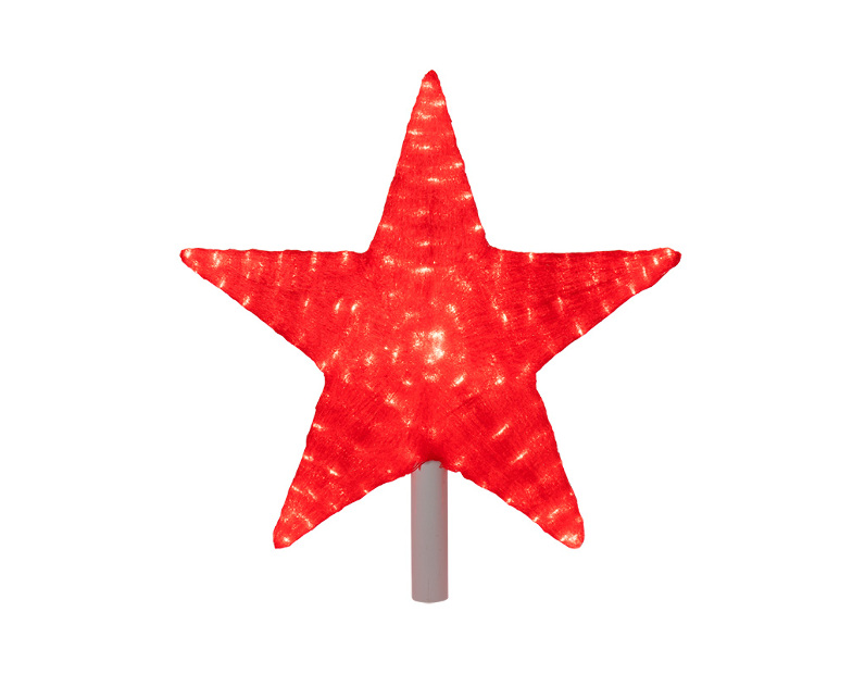 Акриловая светодиодная фигура Звезда 80см NN- 513-482