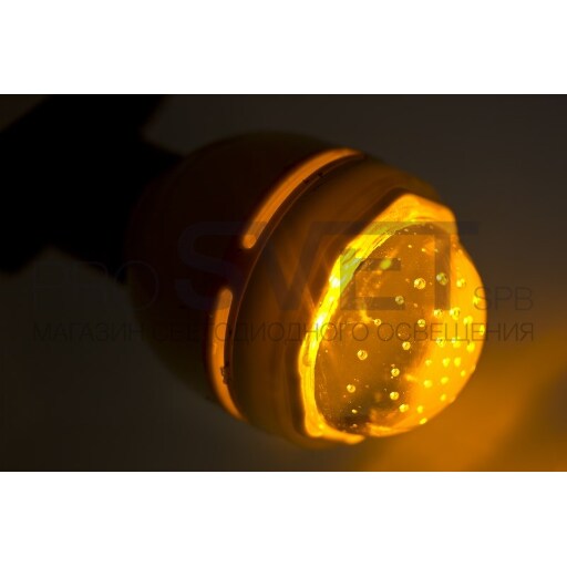 Лампа яркая LED е27  желтая  LВВ-B01-7-E27-240V-Y NN- 405-711