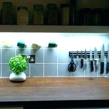 LED лента на кухне