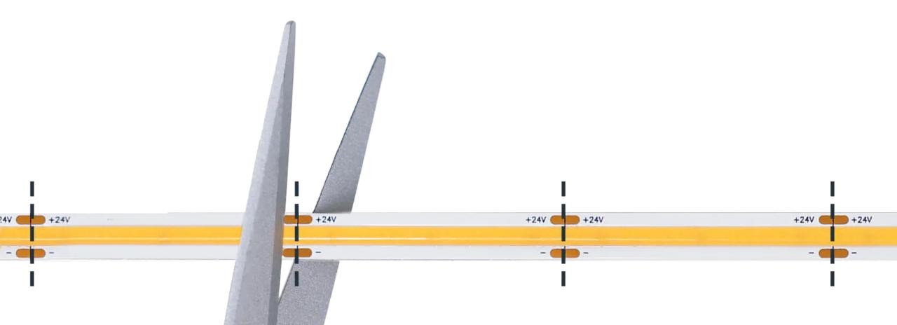 Как разрезать светодиодную ленту