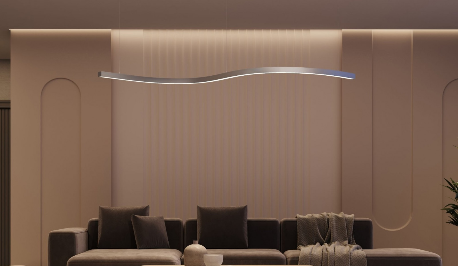 Гибкий алюминиевый профиль Arlight LINE 3535 BENT SIDE