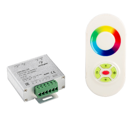 Контроллер Arlight LN-RF5B-Sens White (12-24V,180-360W) IP20 Металл 016487