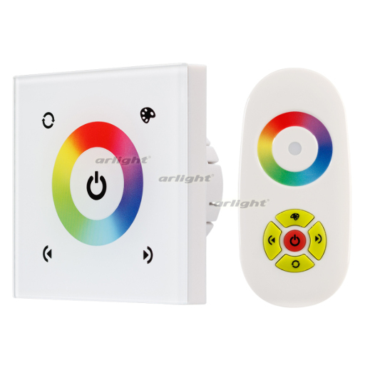 Панель Arlight Sens LN-082-RGB White (RF,12-24V, 144-288W) IP20 Пластик 017958
