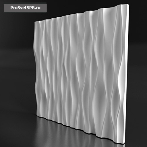 Гипсовая 3D панель Prelim