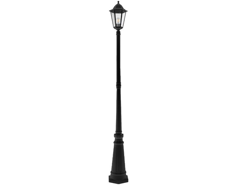 Светильник садово-парковый Feron 6211 столб 100W E27 230V, черный 11205