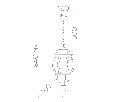 Светильник садово-парковый Feron 8105 восьмигранный на цепочке 100W E27 230V, белый 11103
