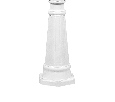 Светильник садово-парковый Feron 8111 столб 100W E27 230V, белый 11209