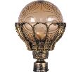 Светильник садово-парковый Feron PL5053 шар на столб 100W E27 230V, черное золото 11555