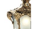 Светильник садово-парковый Feron PL4045 шестигранный на столб 60W 230V E27, черное золото 11425