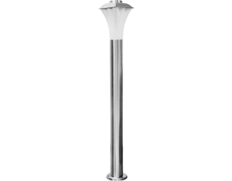 Светильник садово-парковый Feron DH0525, Техно столб, 18W E27 230V, серебро 06193