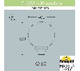 Консольный светильник Fumagalli GLOBE 400 modern G41.B40.000.LYE27
