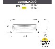 Накладной светильник Fumagalli LORENZA AS3.000.000.BXP1L