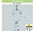 Наземный низкий светильник Fumagalli SIMON U33.113.000.WXH27