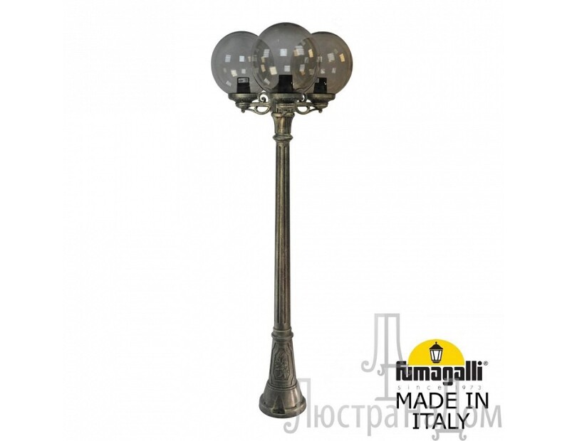 Наземный высокий светильник Fumagalli Globe 300 G30.158.S30.AZE27