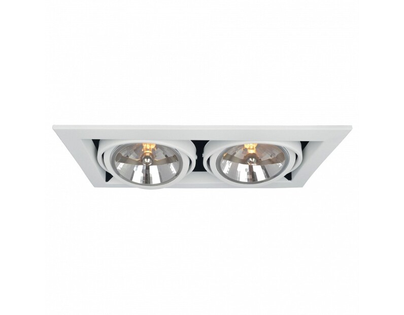 Встраиваемый светильник Arte Lamp Cardani A5935PL-2WH