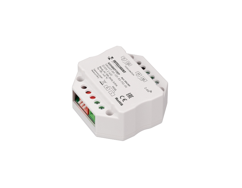 INTELLIGENT ARLIGHT Конвертер SMART-RF-101-82-PD-IN  (230V, 2.4G) (IARL, IP20 Пластик, 5 лет)