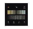 INTELLIGENT ARLIGHT Сенсорная панель SMART-DALI-301-11-1G-4SC-DT8 Черная (230V, встраиваемая, 2.4G) (IARL, IP20 Пластик, 5 лет)