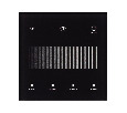 INTELLIGENT ARLIGHT Сенсорная панель SMART-DALI-301-11-1G-4SC-DT6 Черная (230V, встраиваемая, 2.4G) (IARL, IP20 Пластик, 5 лет)