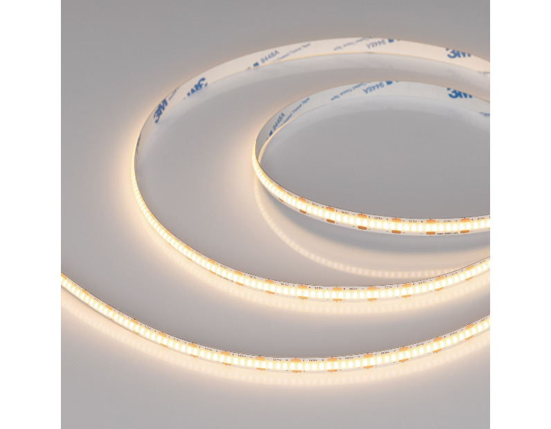 Лента COB-X360-8mm 5V Warm3000 (5 W/m, IP20, 5m) (Arlight, -)