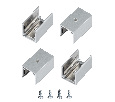 Держатель ARL HORIZON-3D-12x12mm-CLIP-set  (Arlight, Алюминий)