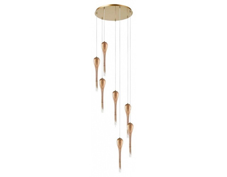 Потолочная люстра Arte Lamp WATERFALL A1577SP-7GO