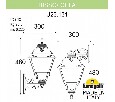 Светильник на штанге Fumagalli CEFA U23.131.000.WYE27DN