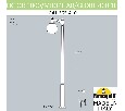 Фонарный столб Fumagalli GLOBE 400 modern G41.365.A10.AYE27
